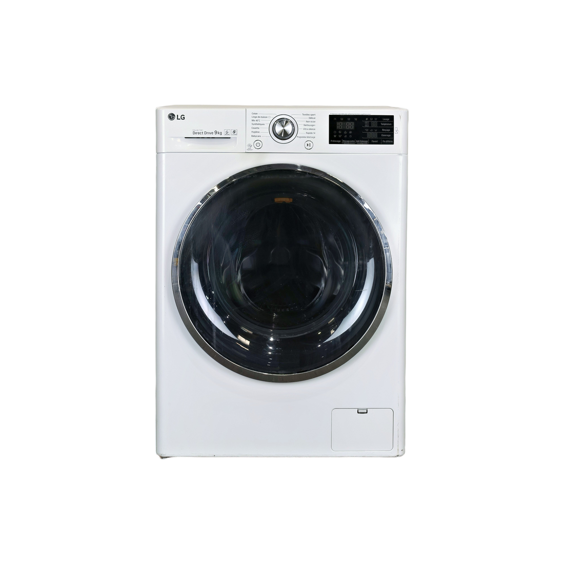 Lave-Linge Hublot 9 kg Reconditionné LG F94902WH : vue de face