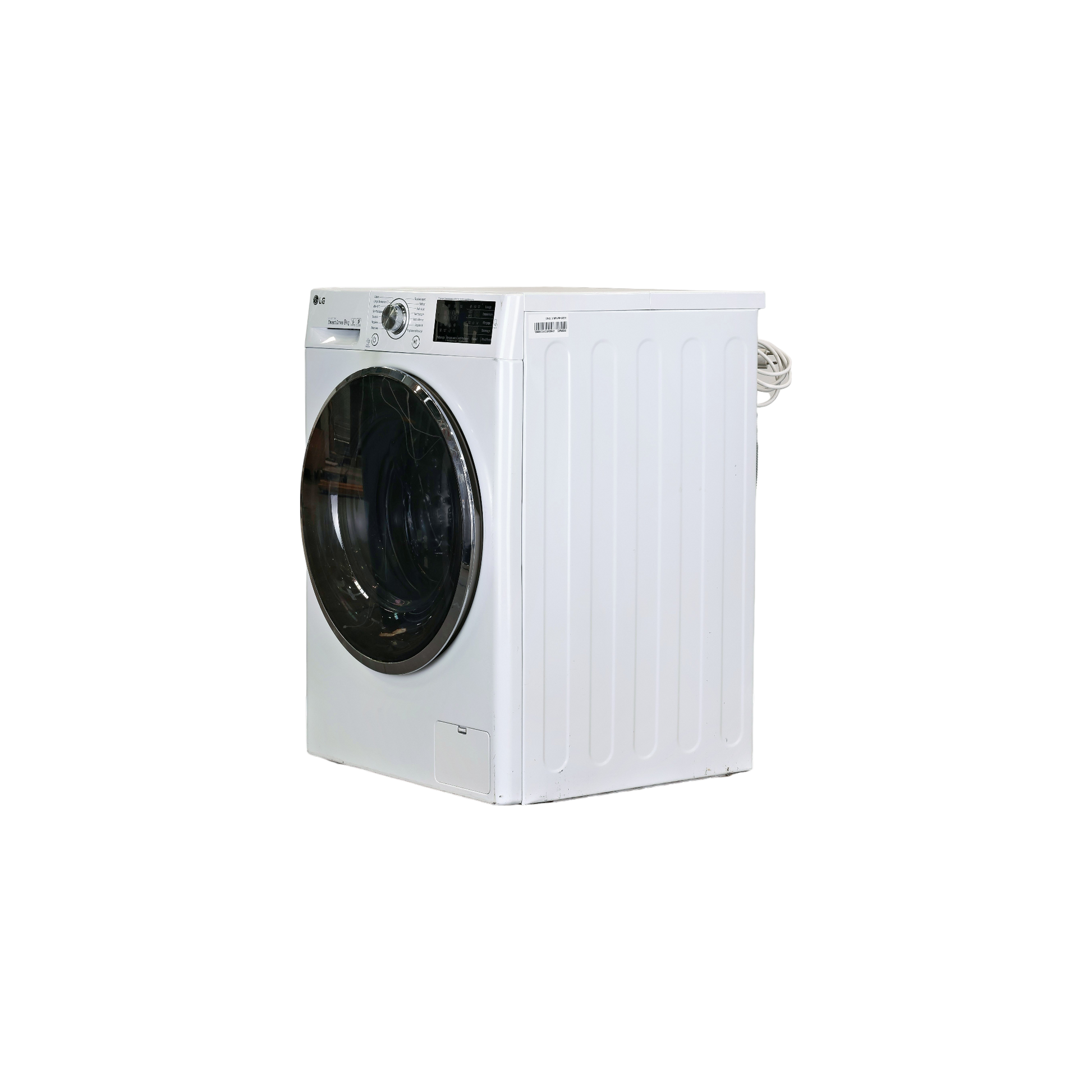 Lave-Linge Hublot 9 kg Reconditionné LG F94902WH : vue du côté gauche