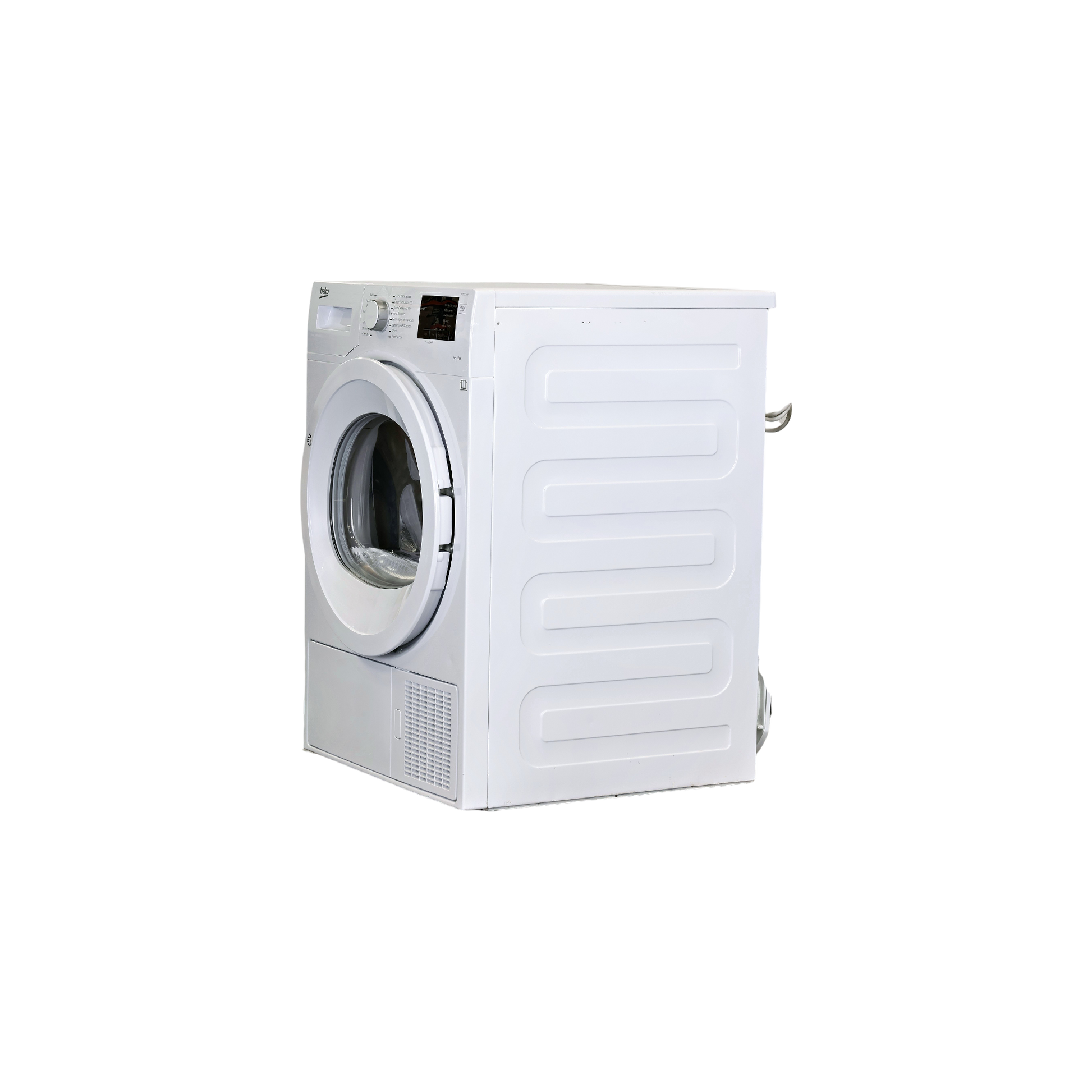 Seche-Linge Pompe À Chaleur 9 kg Reconditionné BEKO DE9333GA0W : vue du côté gauche