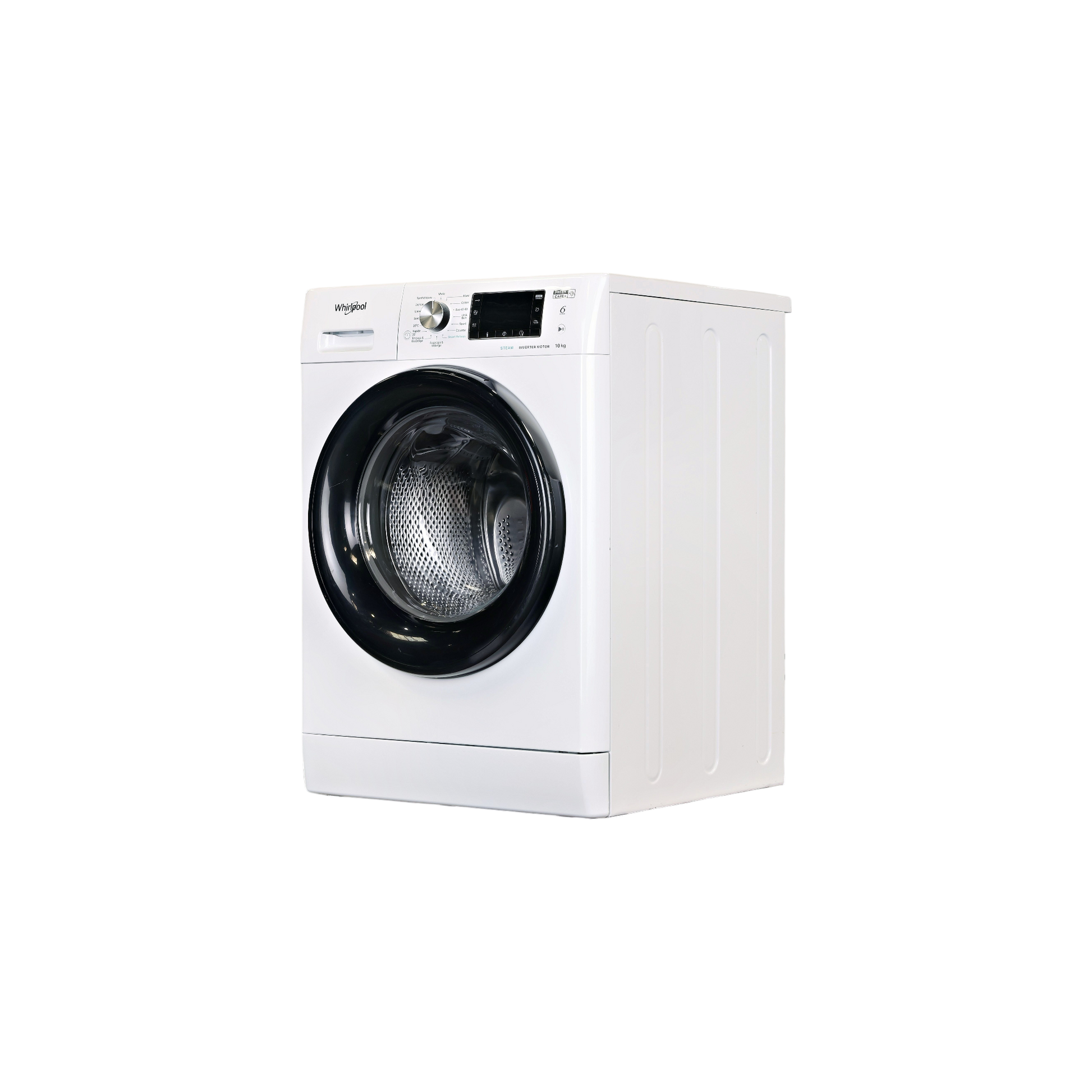 Lave-Linge Hublot 10 kg Reconditionné WHIRLPOOL FFDB10469BVFR : vue du côté gauche