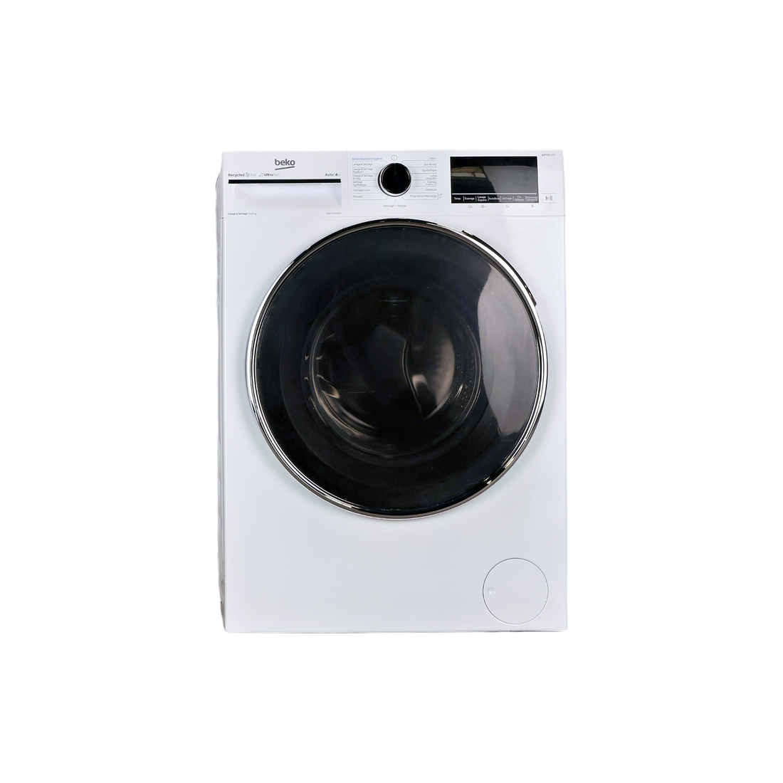 Lave-Linge Sechant 10 kg Reconditionné BEKO B5DFT51044DOS : vue de face