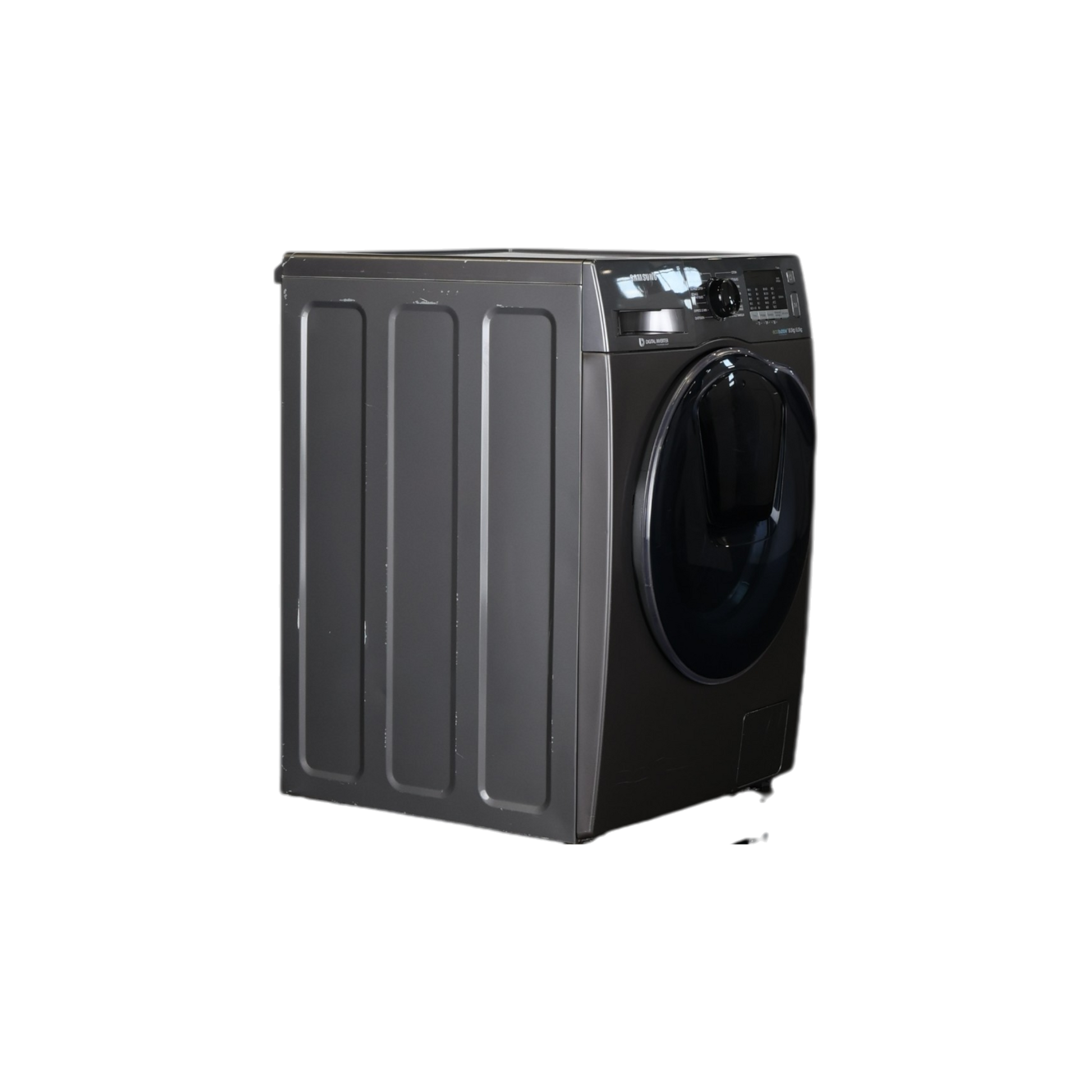 Lave-Linge Sechant 8 kg Reconditionné SAMSUNG WD80K5B10OX : vue du côté droit
