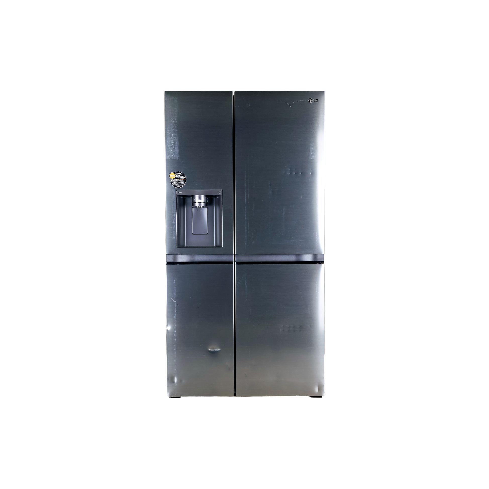Réfrigérateur Américain 635 L Reconditionné LG GSLV81PZLE : vue de face