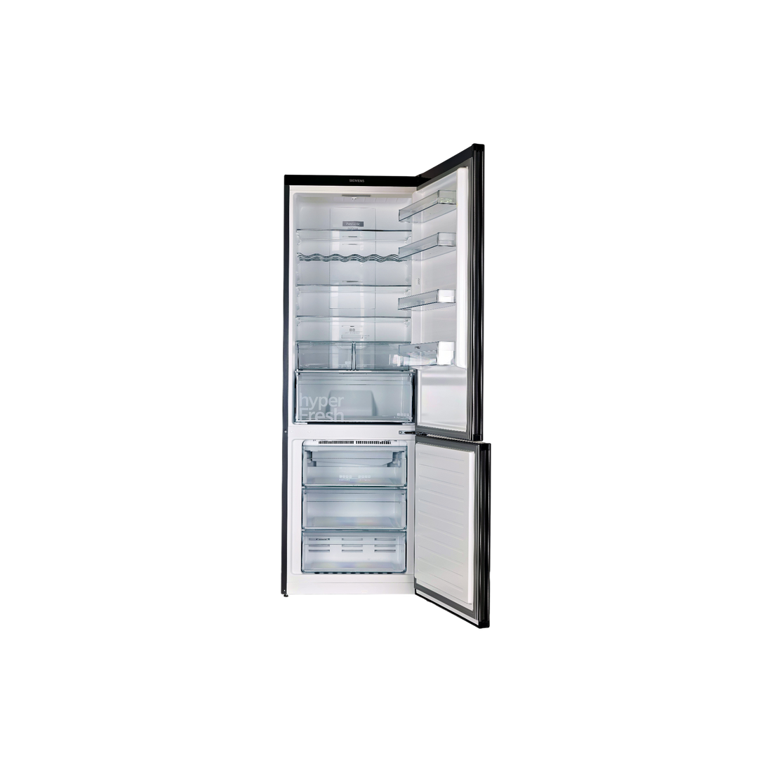 Réfrigérateur Avec Congélateur 435 L Reconditionné SIEMENS KG49NXXEA : vue de l'intérieur