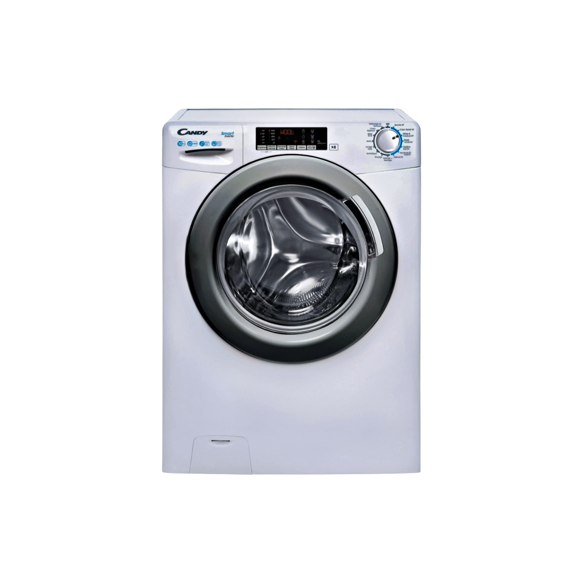 Lave-Linge Hublot 10 kg Reconditionné CANDY CSS1410TWMRE-47 : vue de face