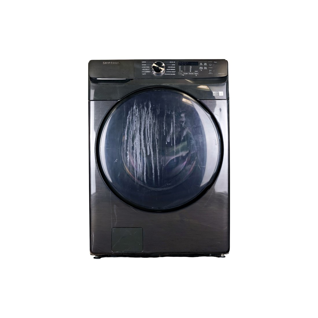 Lave-Linge Hublot 18 kg Reconditionné SAMSUNG WF18T8000GV : vue de face