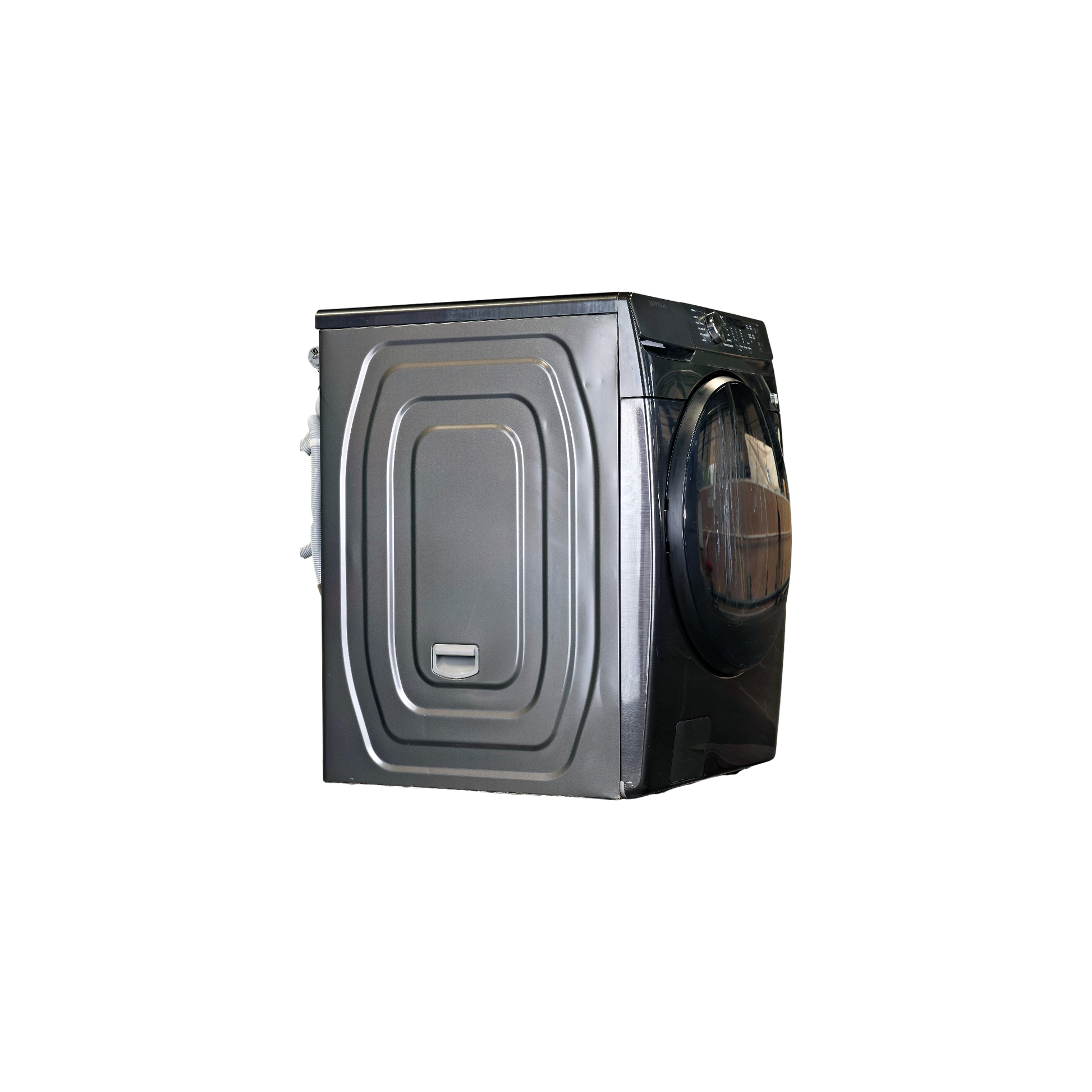 Lave-Linge Hublot 18 kg Reconditionné SAMSUNG WF18T8000GV : vue du côté gauche