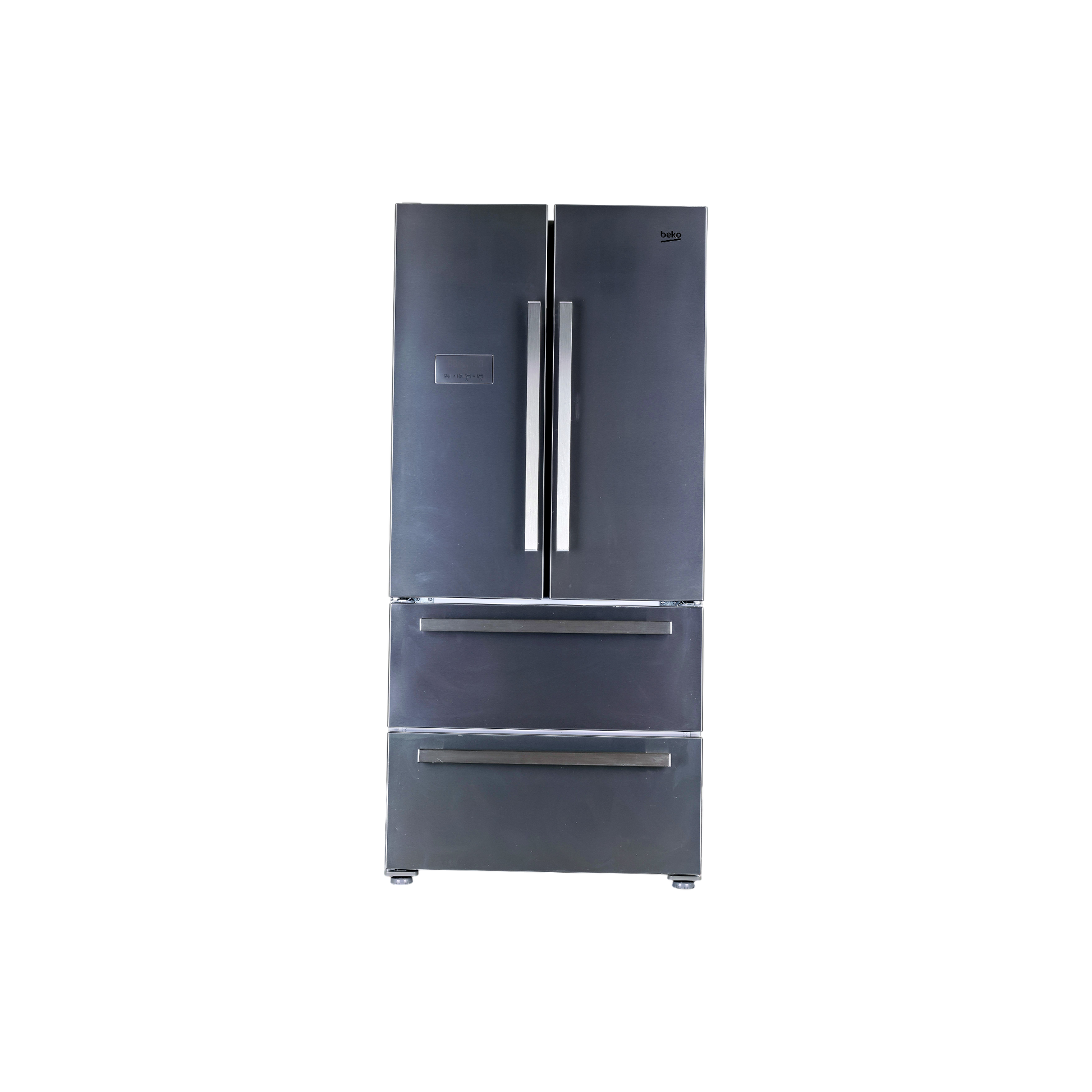Réfrigérateur Multi-Portes 539 L Reconditionné BEKO GNE60522X : vue de face