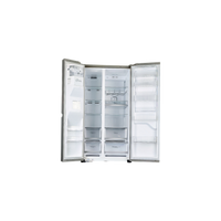 Réfrigérateur Américain 601 L Reconditionné LG GSS6676SC : vue de l'intérieur