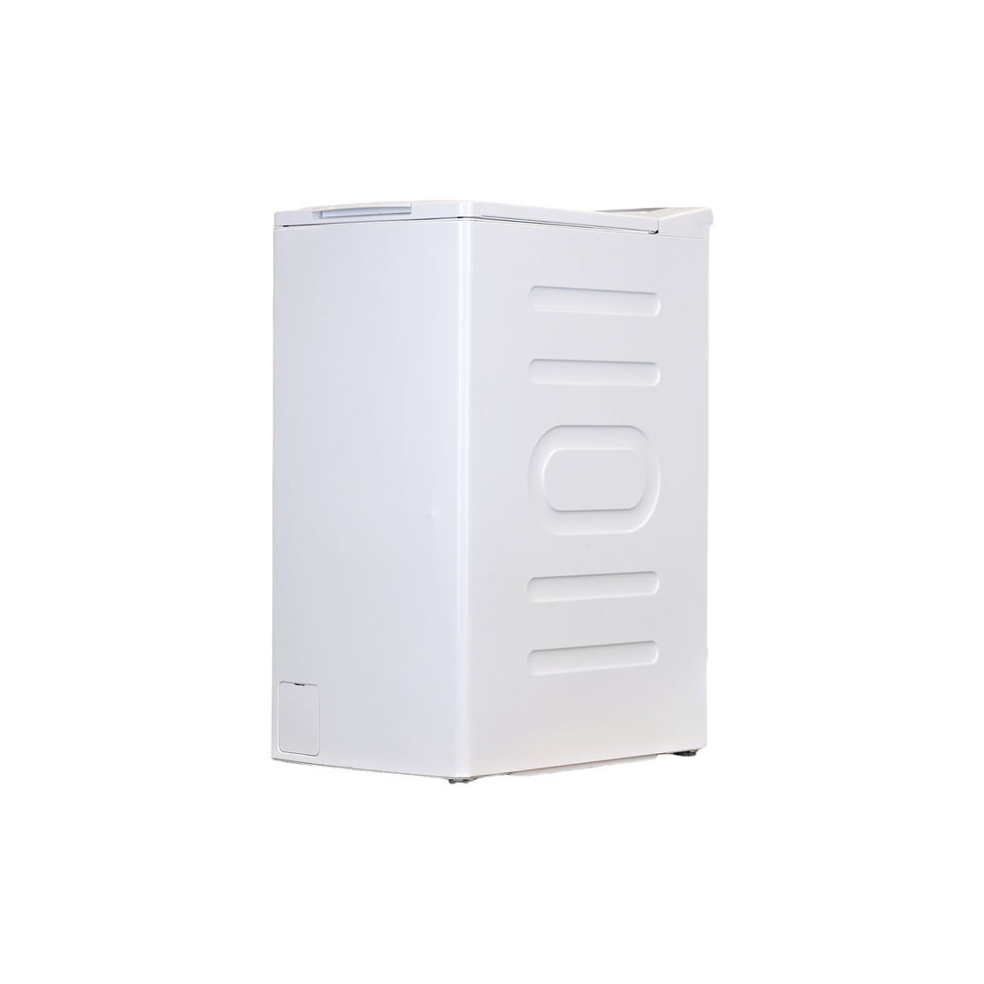 Lave-Linge Top 8 kg Reconditionné BRANDT BT18038Q : vue du côté gauche