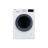 Lave-Linge Sechant 9 kg Reconditionné LG F954J60WRS : vue de face