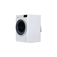 Lave-Linge Sechant 9 kg Reconditionné LG F954J60WRS : vue du côté gauche