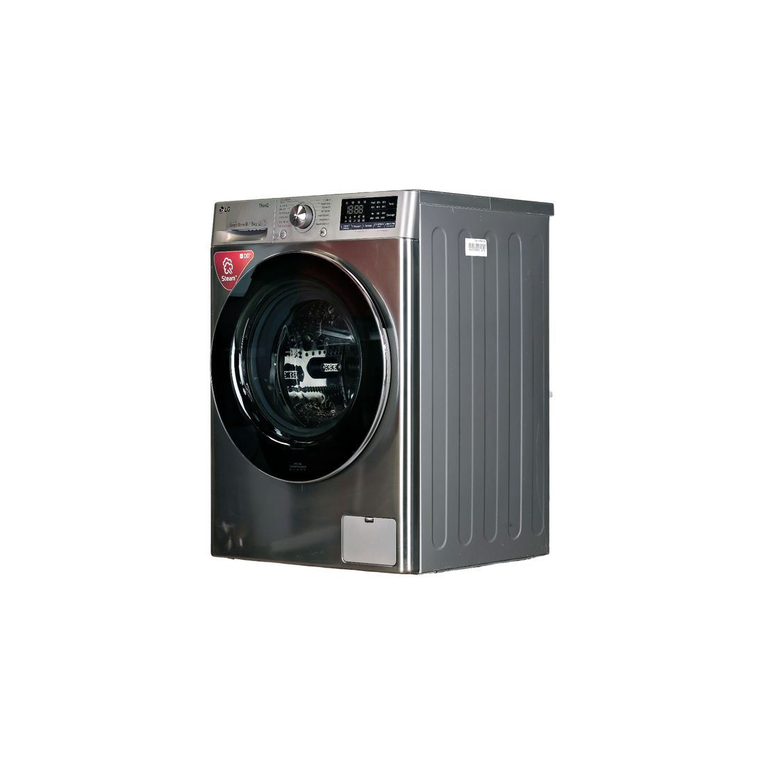 Lave-Linge Sechant 9 kg Reconditionné LG F954N42IXRS : vue du côté gauche