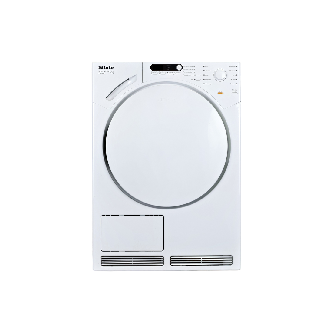 Seche-Linge Condensation 6 kg Reconditionné MIELE T7744C : vue de face
