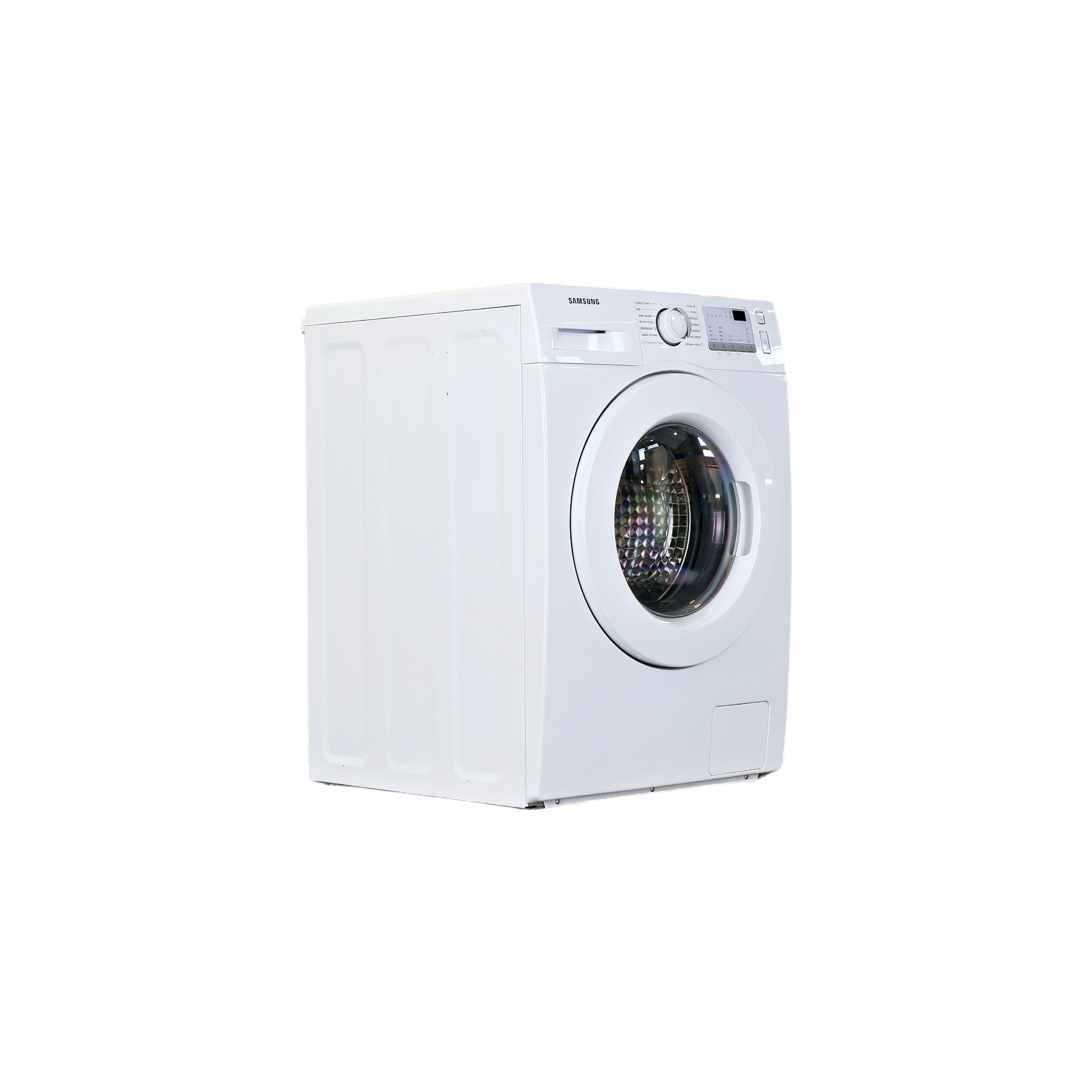 Lave-Linge Hublot 8 kg Reconditionné SAMSUNG WD80T4046EW : vue du côté droit