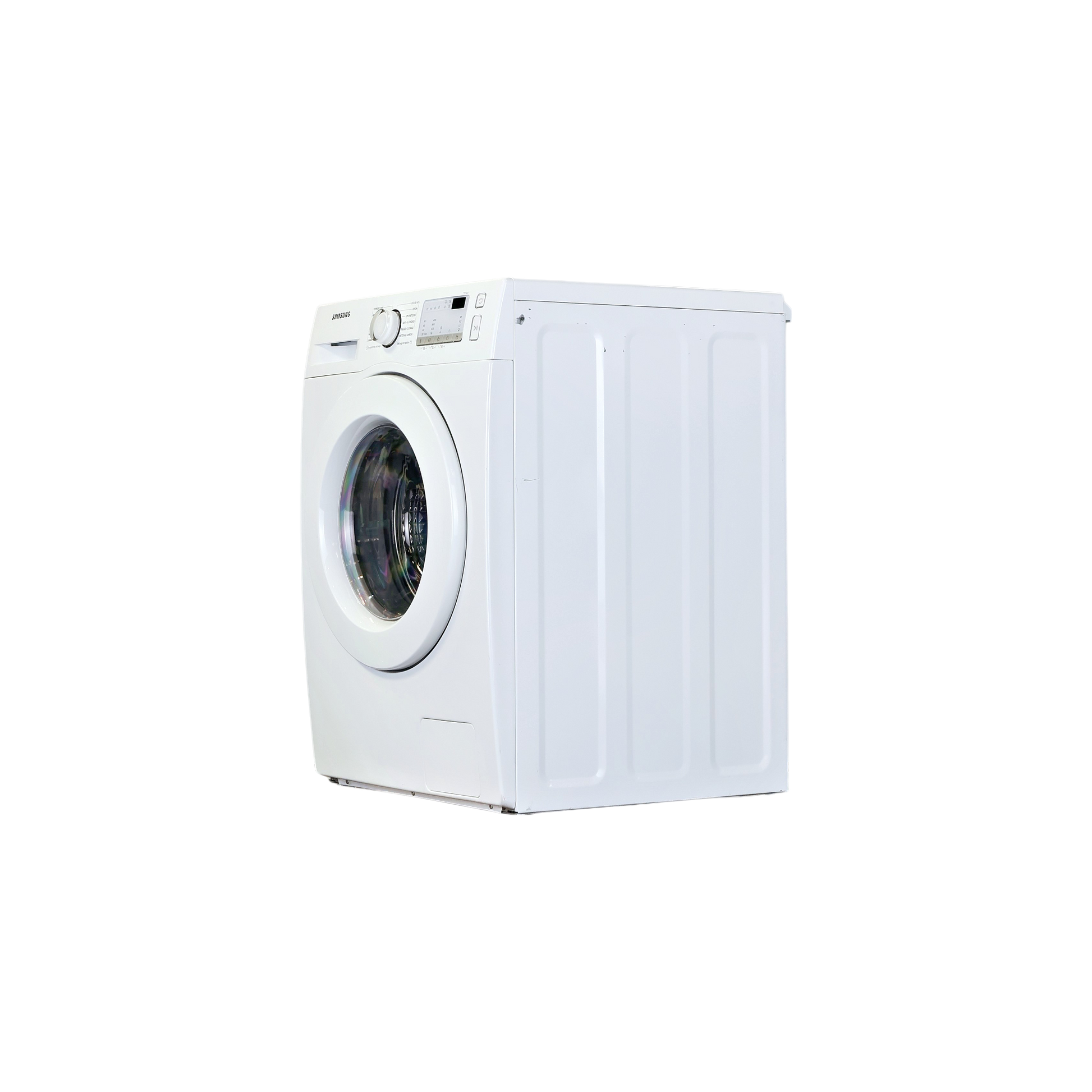 Lave-Linge Hublot 8 kg Reconditionné SAMSUNG WD80T4046EW : vue du côté gauche