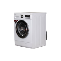 Lave-Linge Sechant 8 kg Reconditionné LG F84400WHR : vue du côté gauche