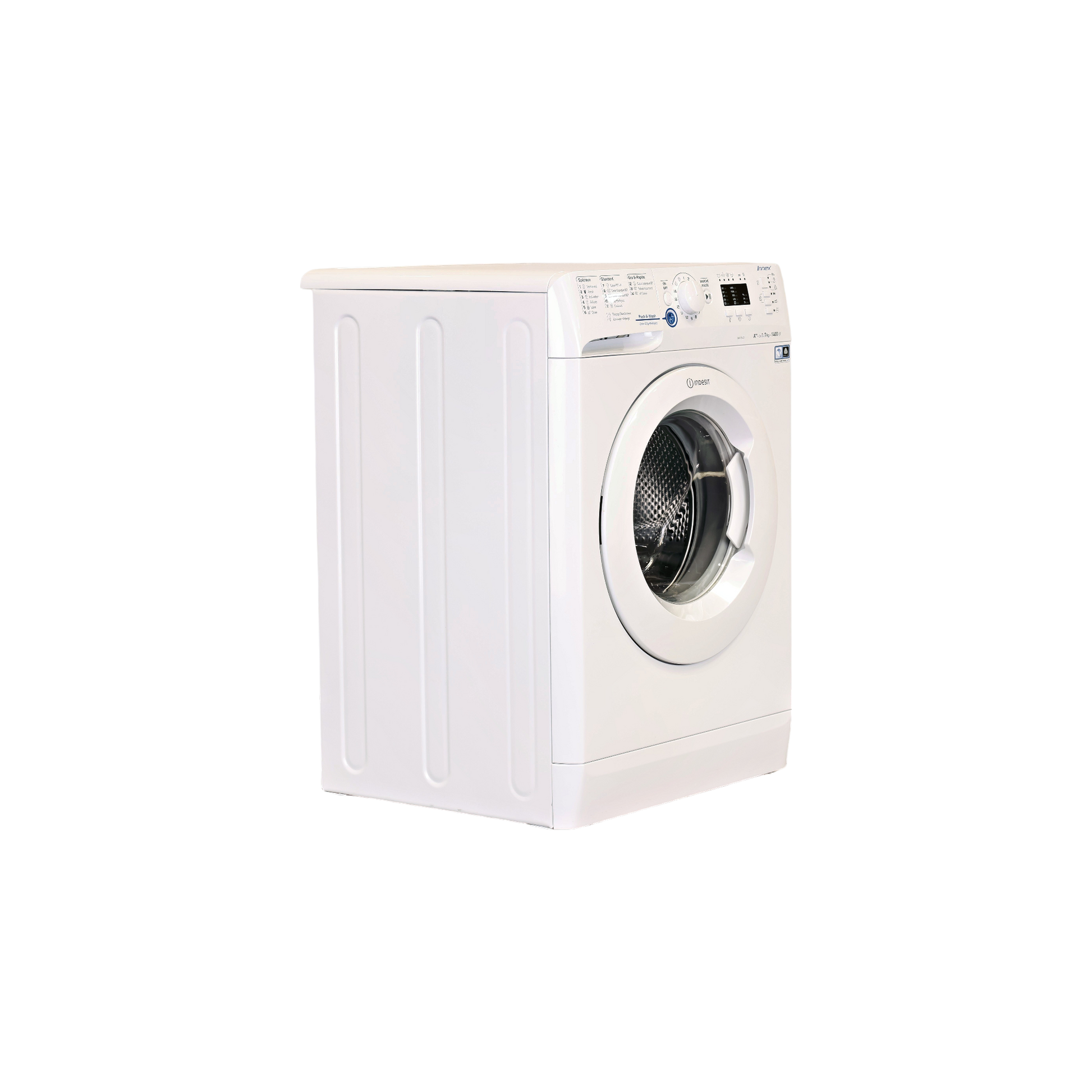 Lave-Linge Hublot 7 kg Reconditionné INDESIT XWA 71452 W FR : vue du côté droit