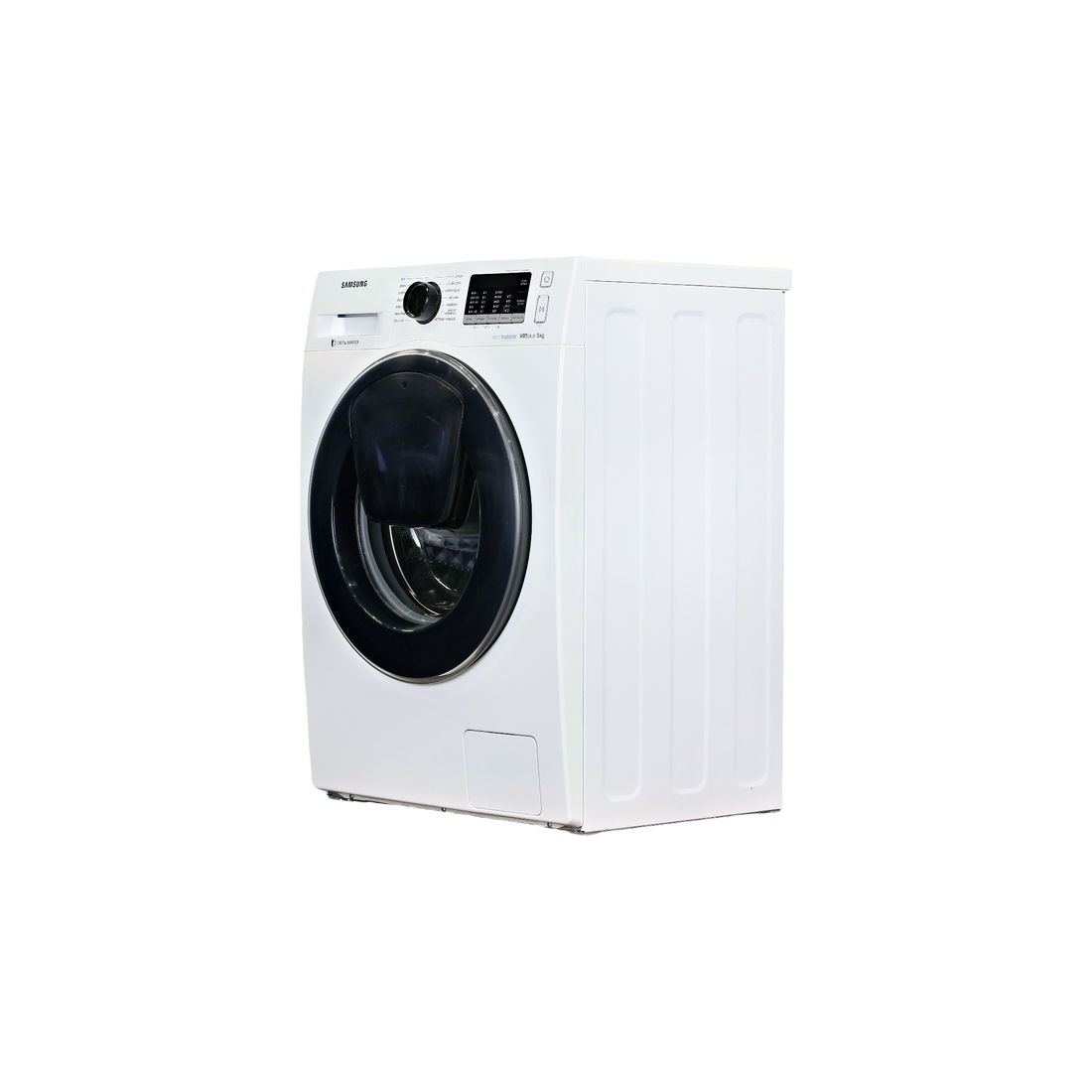 Lave-Linge Hublot 8 kg Reconditionné SAMSUNG WW80K5210VW : vue du côté gauche