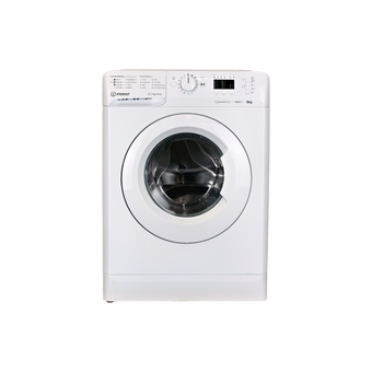 Lave-Linge Hublot 8 kg Reconditionné INDESIT MTWA81495WFR : vue de face