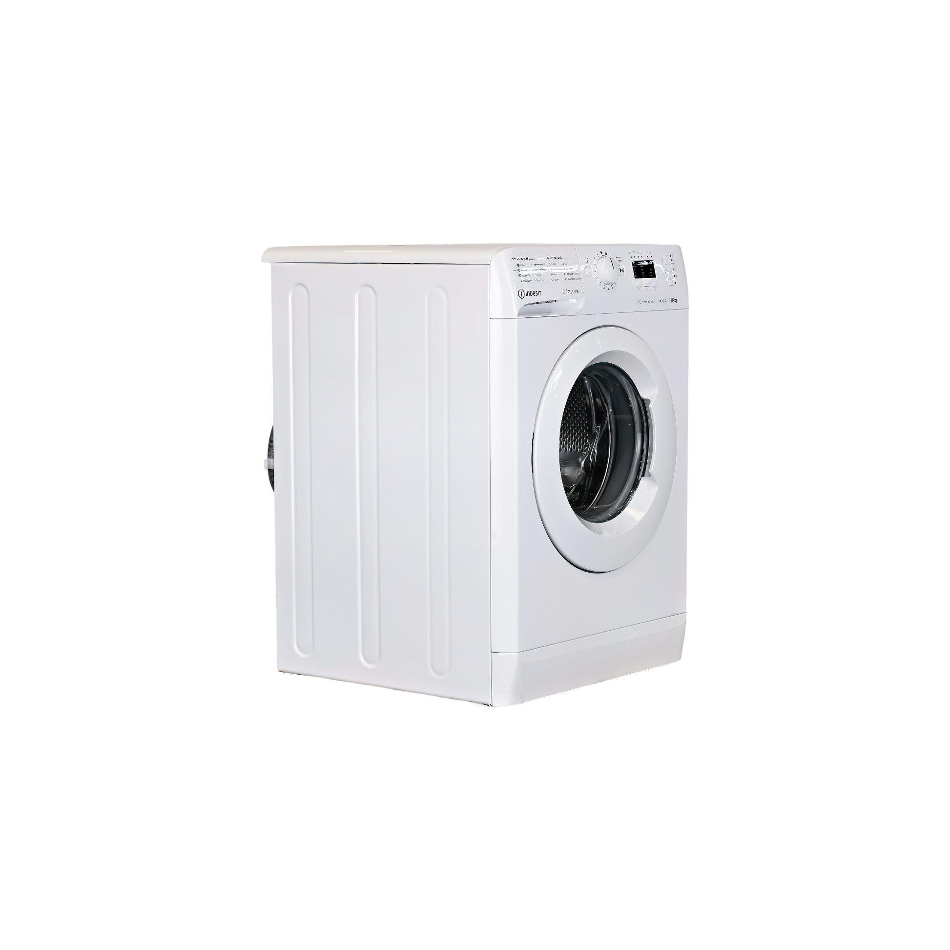 Lave-Linge Hublot 8 kg Reconditionné INDESIT MTWA81495WFR : vue du côté droit