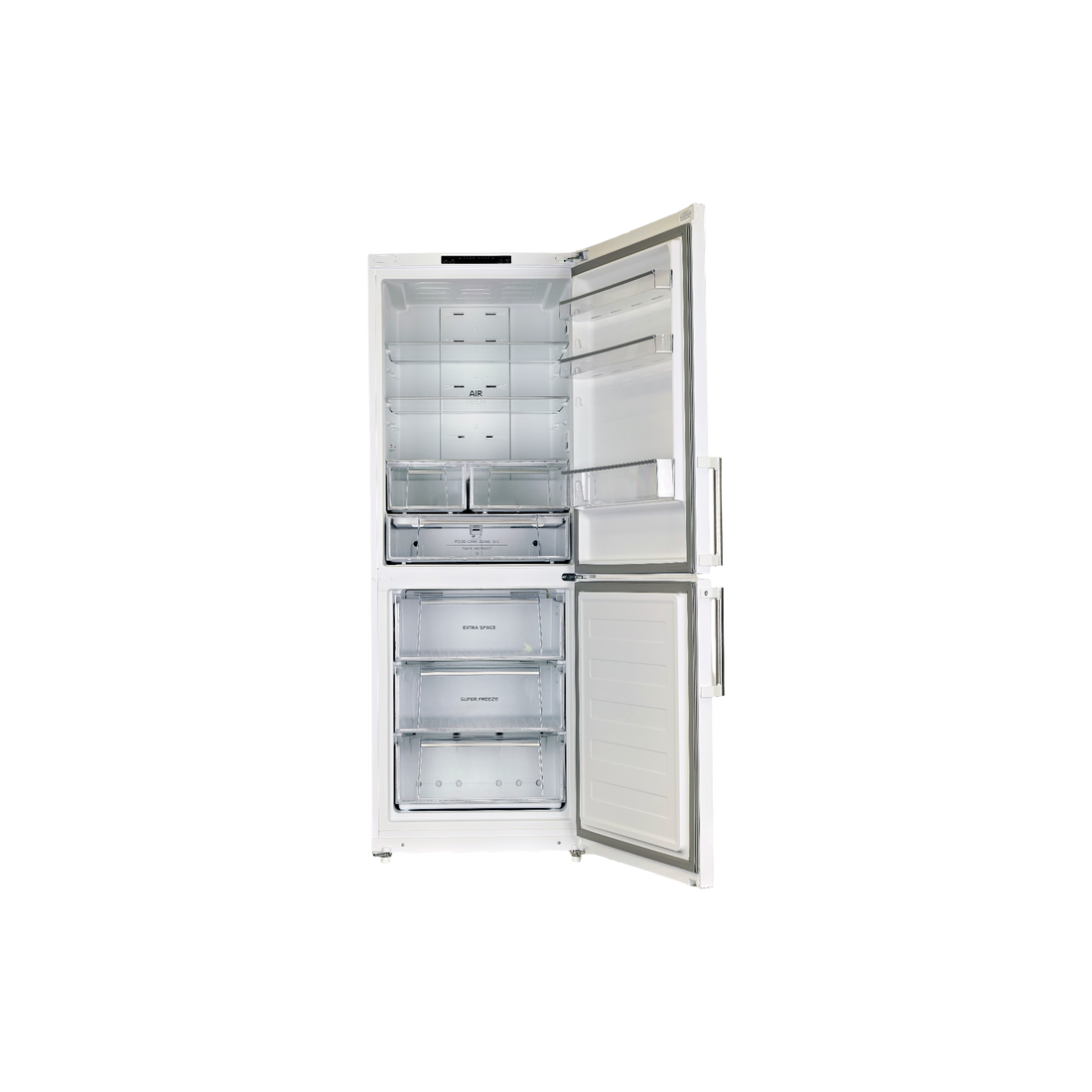 Réfrigérateur Avec Congélateur 450 L Reconditionné HOTPOINT ENBLH 19211 FW : vue de l'intérieur