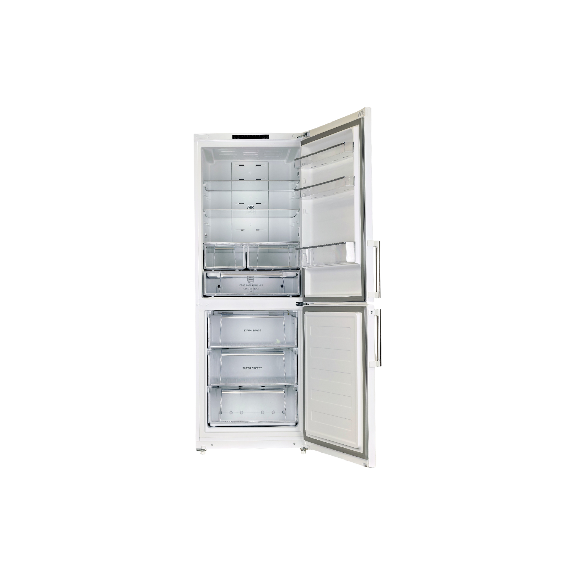 Réfrigérateur Avec Congélateur 450 L Reconditionné HOTPOINT ENBLH 19211 FW : vue de l'intérieur