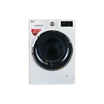 Lave-Linge Hublot 10 kg Reconditionné LG F14J62WHS : vue de face