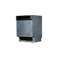 Lave-Vaisselle Encastrable 14 Cvts Reconditionné WHIRLPOOL W0BD851AX : vue du côté gauche