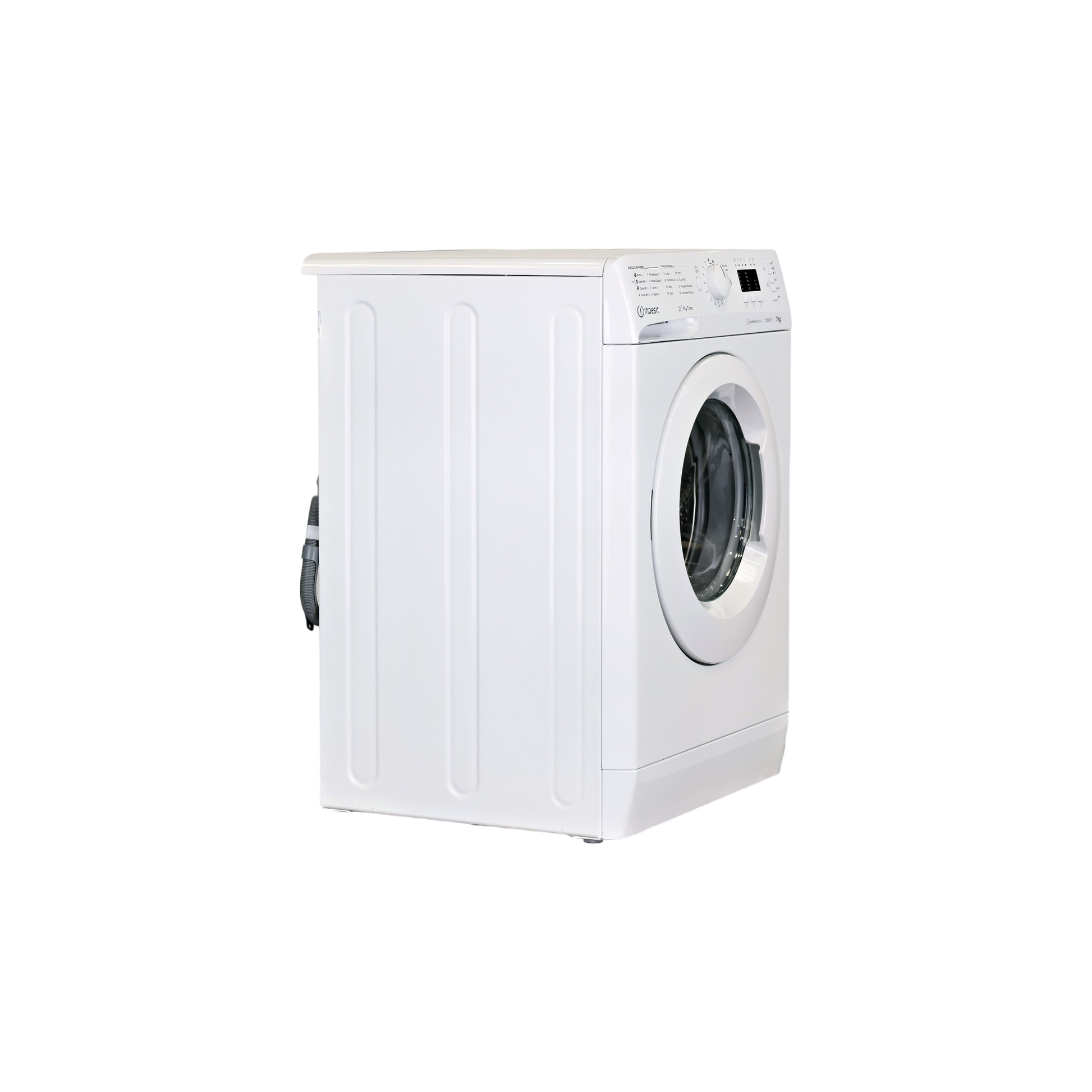 Lave-Linge Hublot 7 kg Reconditionné INDESIT MTWA71296WFR : vue du côté droit