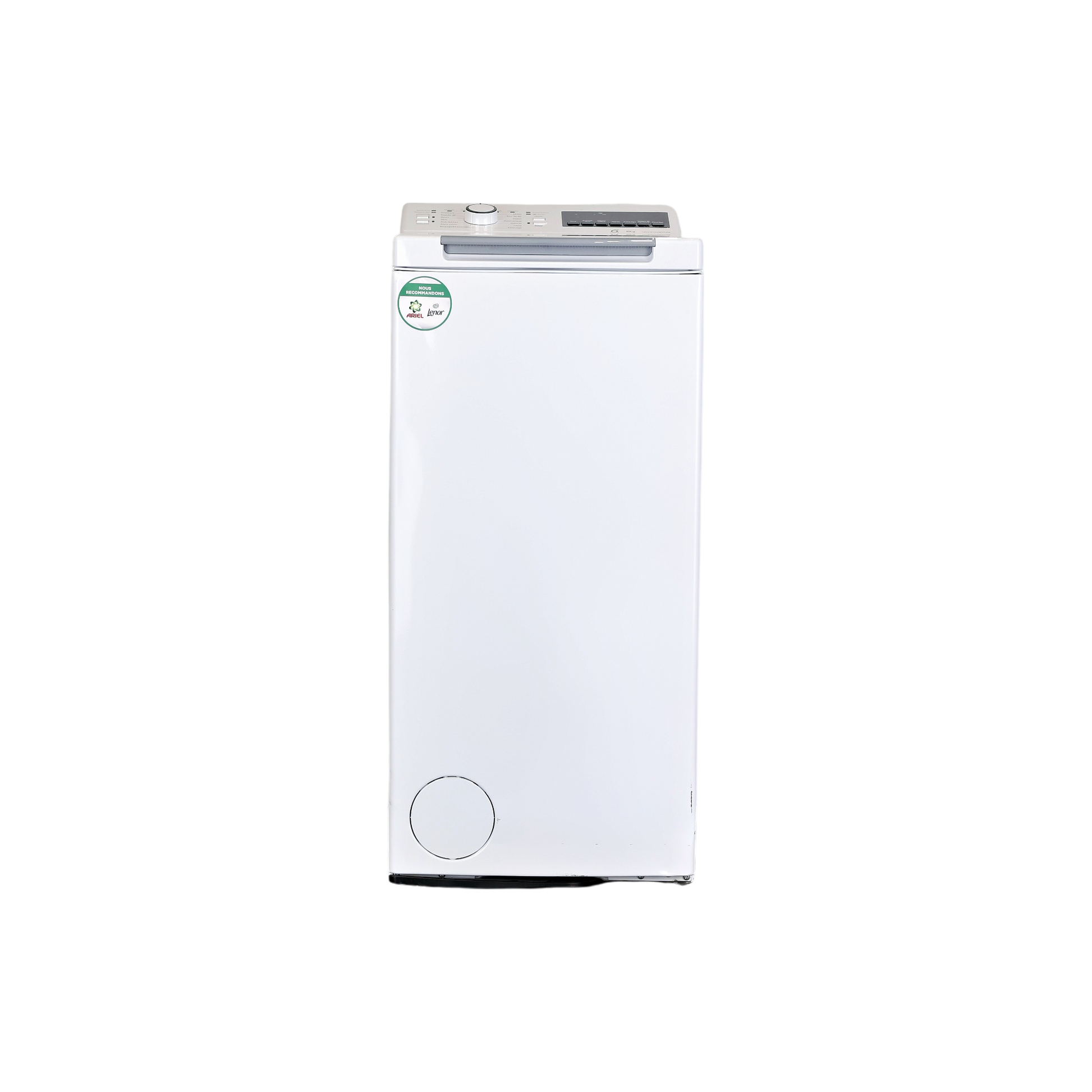 Lave-Linge Top 6 kg Reconditionné WHIRLPOOL TDLR6268FR : vue de face