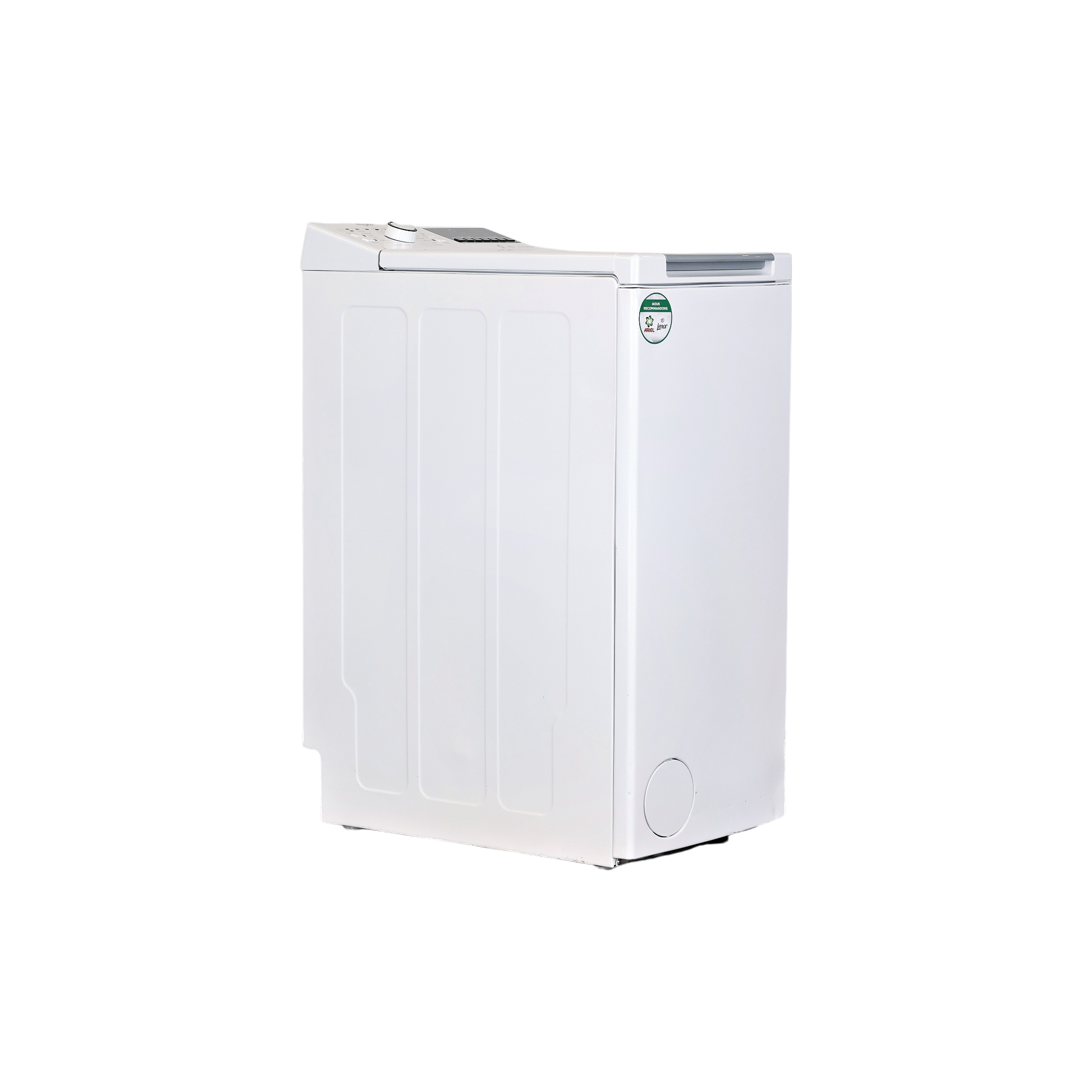 Lave-Linge Top 6 kg Reconditionné WHIRLPOOL TDLR6268FR : vue du côté droit