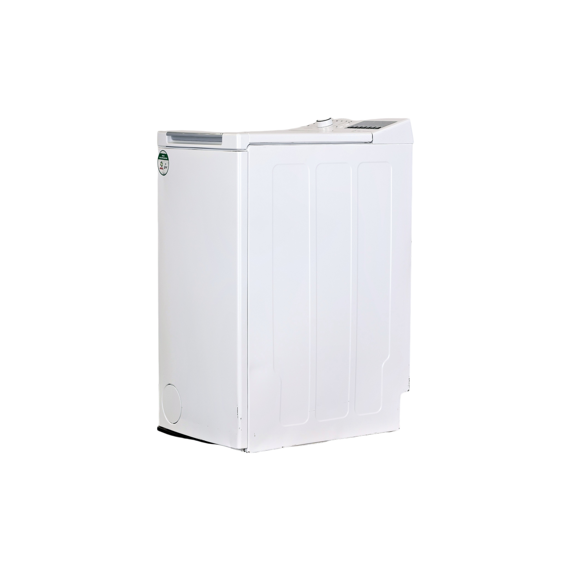 Lave-Linge Top 6 kg Reconditionné WHIRLPOOL TDLR6268FR : vue du côté gauche