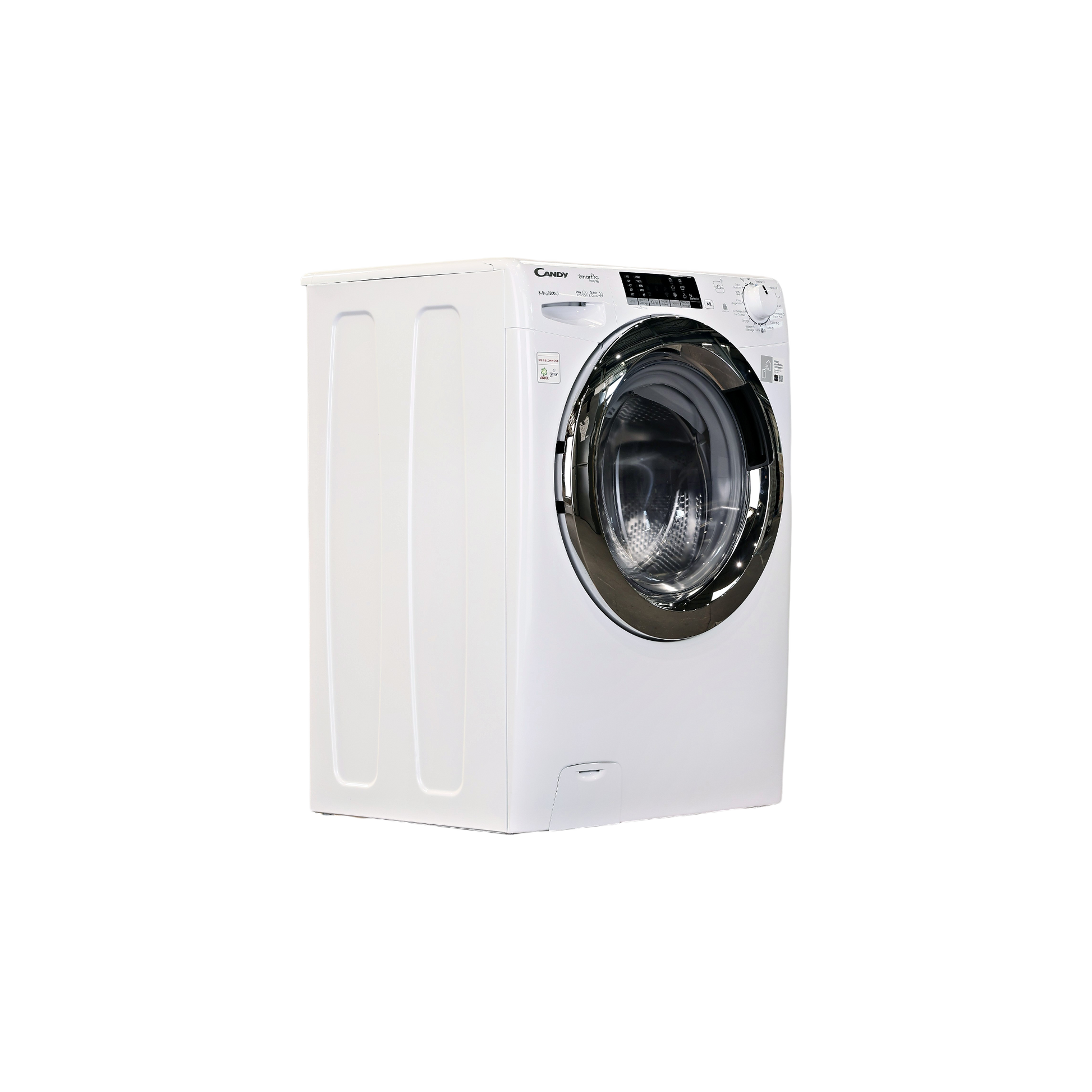 Lave-Linge Sechant 8 kg Reconditionné CANDY CSOW5854TWMC-S : vue du côté droit