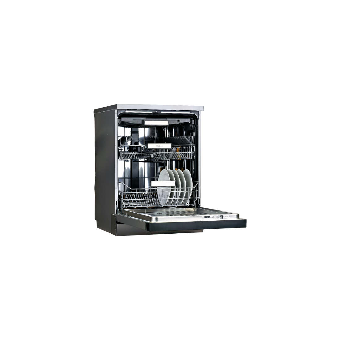 Lave-Vaisselle Pose Libre 15 Cvts Reconditionné WHIRLPOOL W7FHS41S : vue de l'intérieur