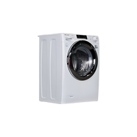 Lave-Linge Sechant 8 kg Reconditionné CANDY CSOW5854TWMC-S : vue du côté gauche