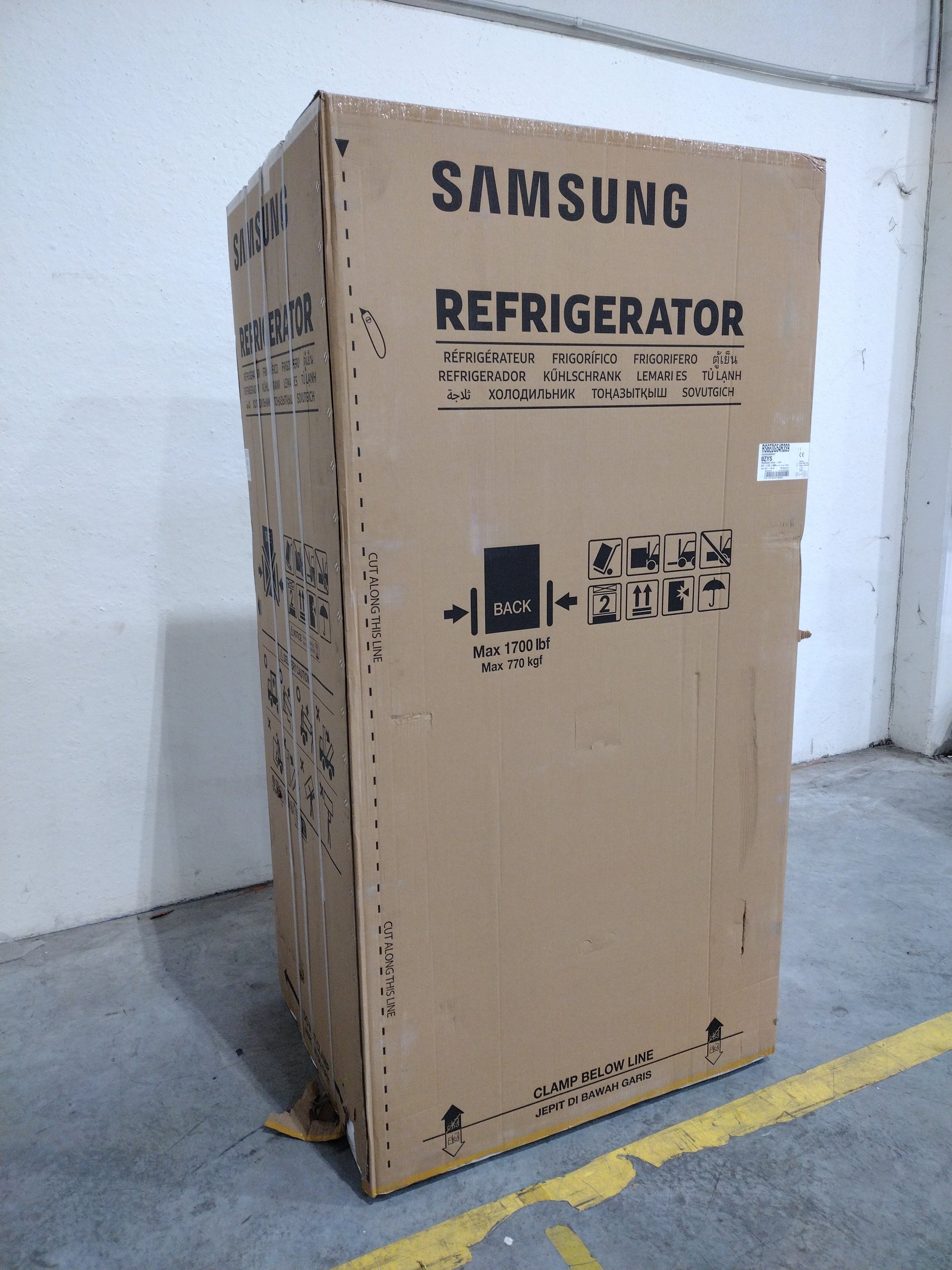 Réfrigérateur Américain 635 L Reconditionné SAMSUNG RS6EDG5403S9 : détails