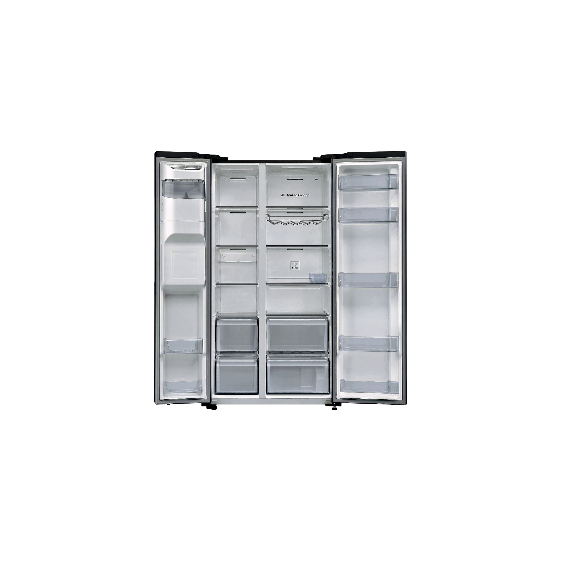 Réfrigérateur Américain 635 L Reconditionné SAMSUNG RS6EDG5403S9 : vue de l'intérieur