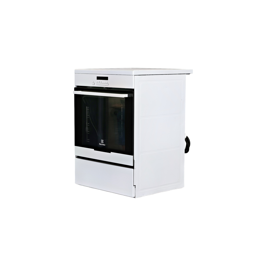 Cuisinière Vitrocéramique 72 L Reconditionné ELECTROLUX EKI6771AOW : vue du côté gauche