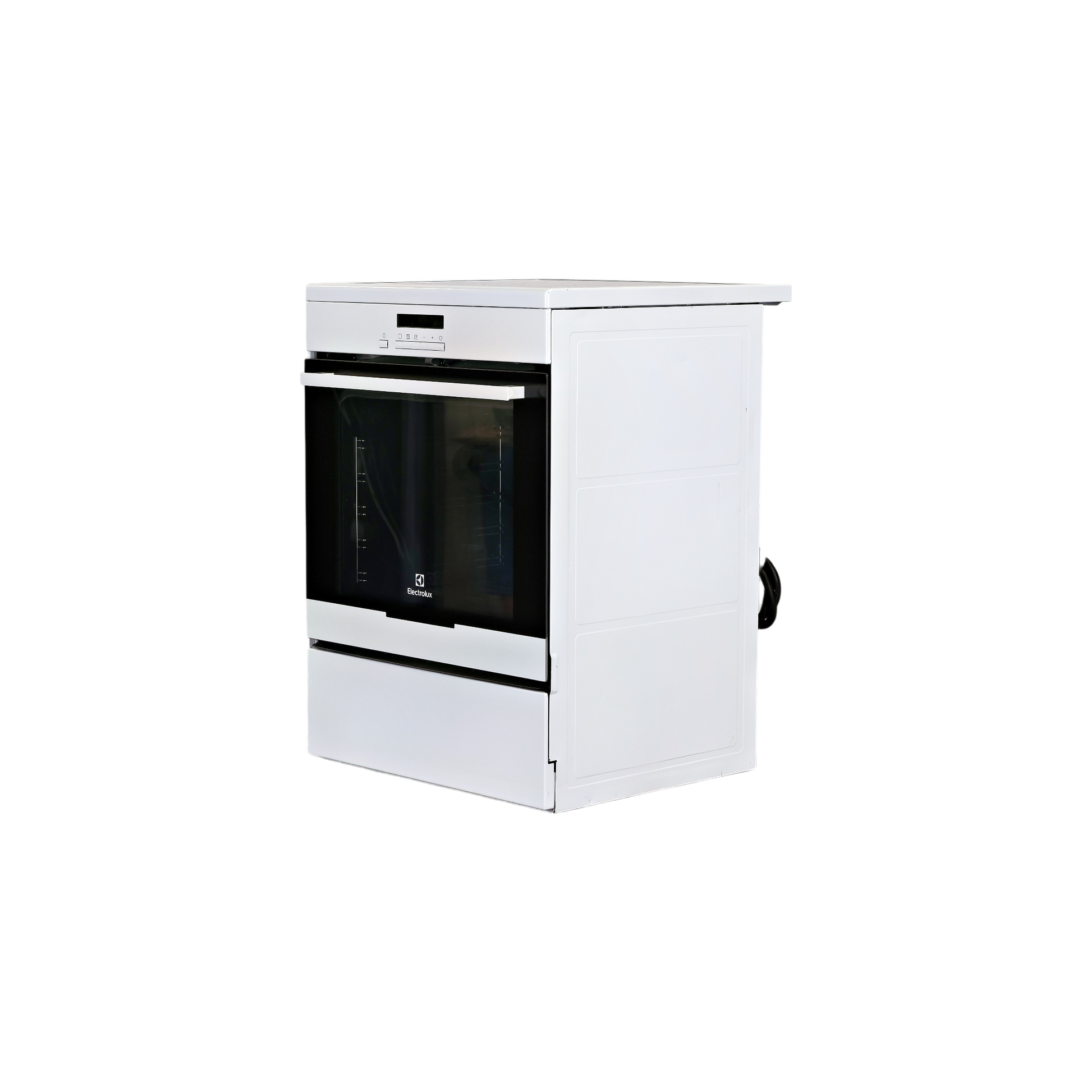 Cuisinière Vitrocéramique 72 L Reconditionné ELECTROLUX EKI6771AOW : vue du côté gauche