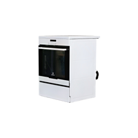 Cuisinière Vitrocéramique 72 L Reconditionné ELECTROLUX EKI6771AOW : vue du côté gauche