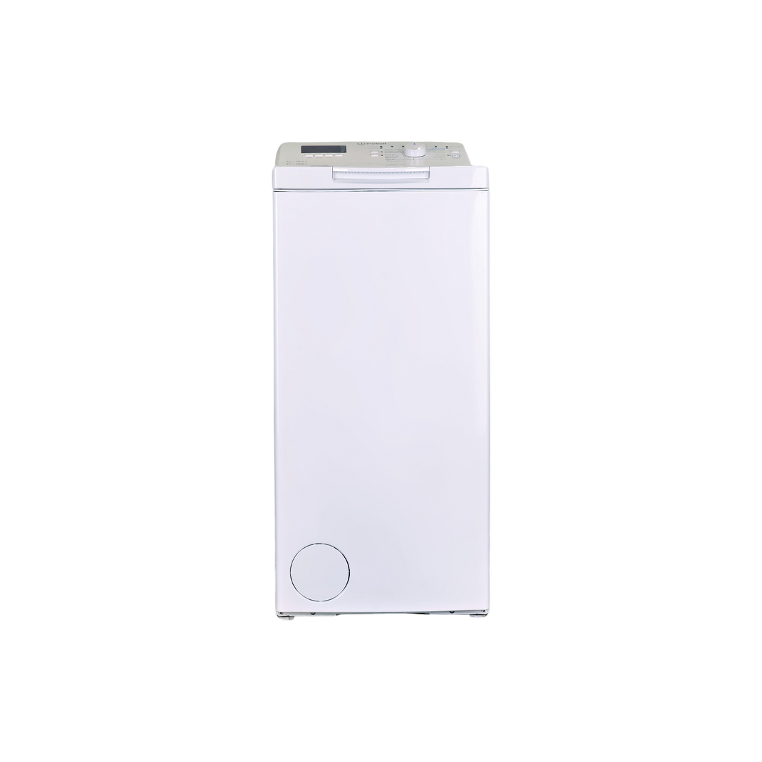 Lave-Linge Top 6 kg Reconditionné INDESIT BTWHS62400FRN : vue de face