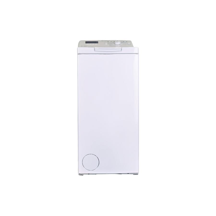 Lave-Linge Top 6 kg Reconditionné INDESIT BTWHS62400FRN : vue de face