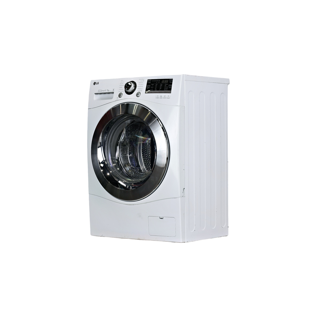 Lave-Linge Sechant 6 kg Reconditionné LG F63280WR : vue du côté gauche