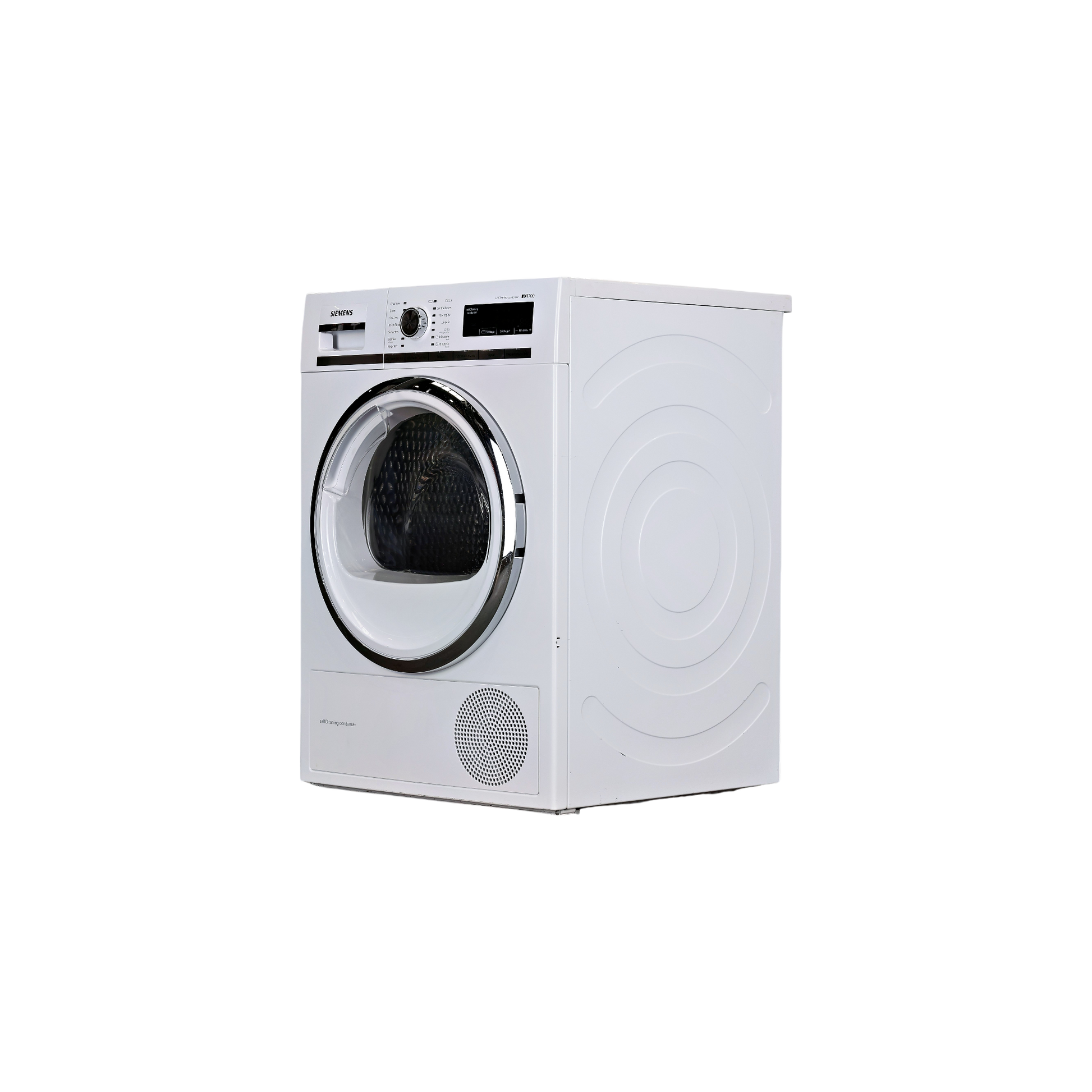 Seche-Linge Pompe À Chaleur 9 kg Reconditionné SIEMENS WT47W591FF : vue du côté gauche