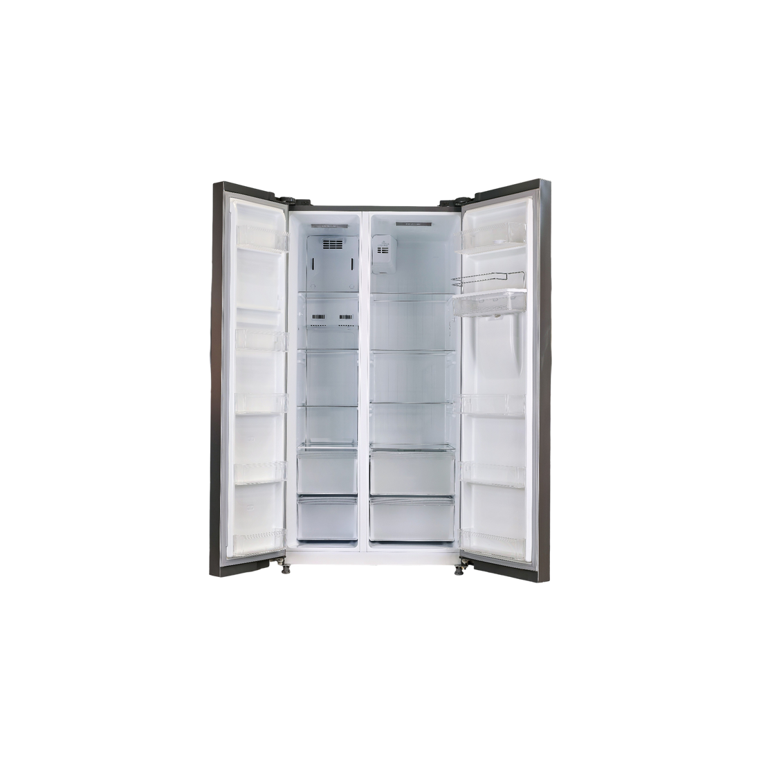 Réfrigérateur Américain 513 L Reconditionné SABA SBS525WDIL : vue de l'intérieur
