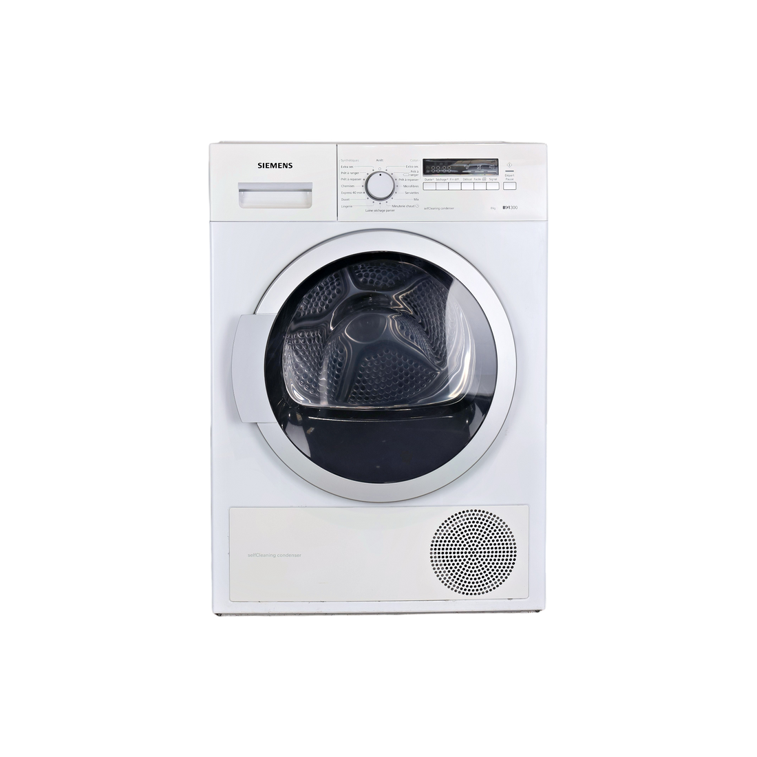 Seche-Linge Pompe À Chaleur 8 kg Reconditionné SIEMENS WT46W430FF : vue de face