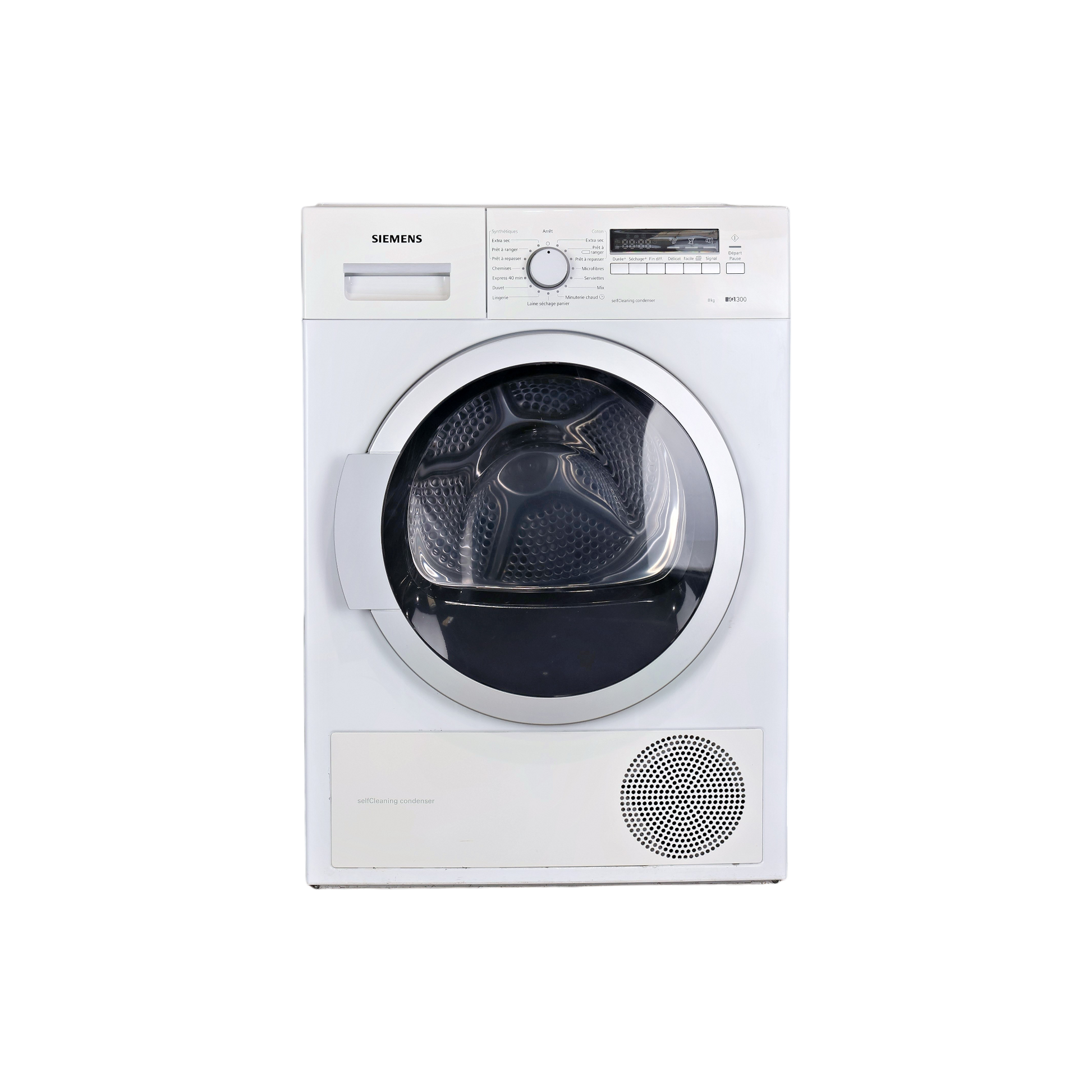 Seche-Linge Pompe À Chaleur 8 kg Reconditionné SIEMENS WT46W430FF : vue de face