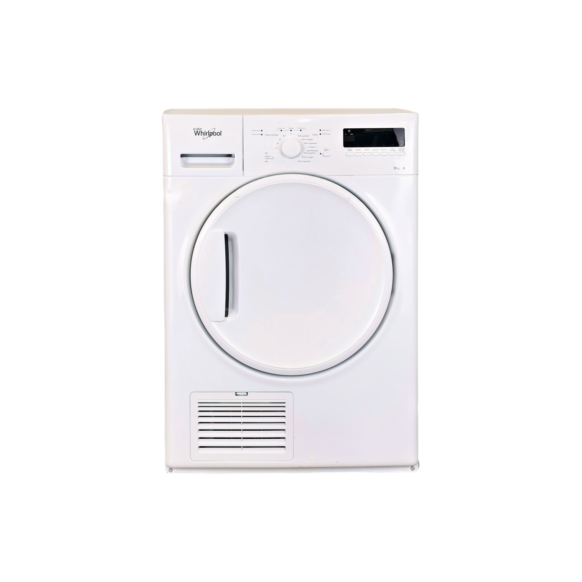 Seche-Linge Condensation 9 kg Reconditionné WHIRLPOOL DDLX 90111 : vue de face