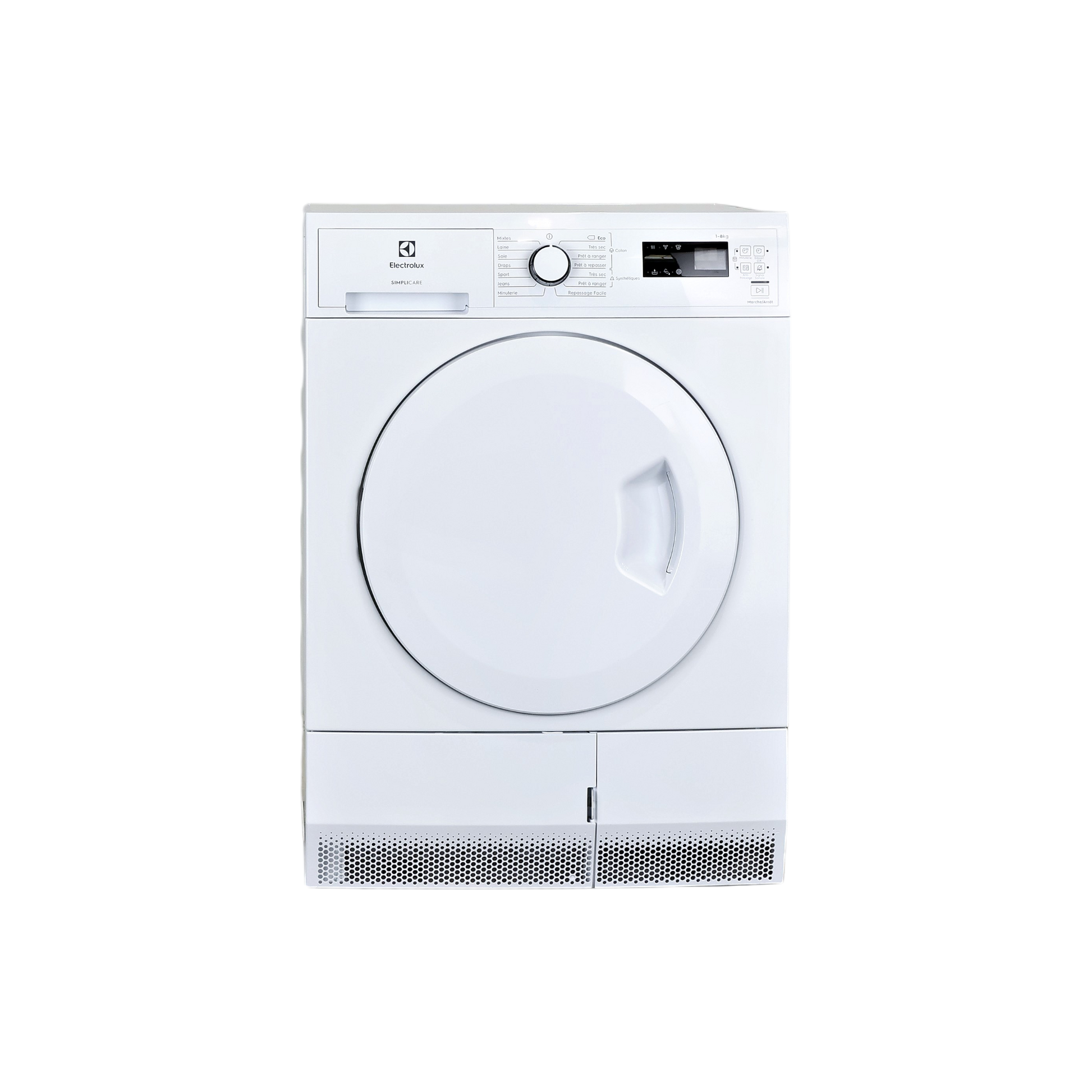 Seche-Linge Pompe À Chaleur 8 kg Reconditionné ELECTROLUX EW7H4802SC : vue de face